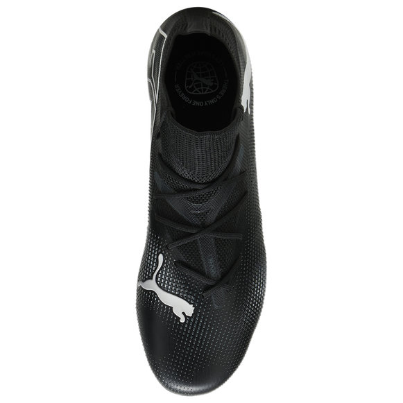 .Puma FUTURE 7 MATCH FG/AG  Men's Football Boots BLACK/WHITE - (107715 02) - CR7 - R2L17