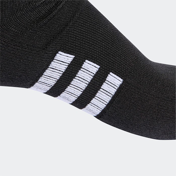 .ADIDAS PERFORMANCE CUSHIONED CREW SOCKS BLACK 3pk - (IC9521) - F