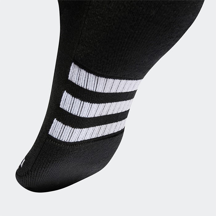 .ADIDAS PERFORMANCE CUSHIONED CREW SOCKS BLACK 3pk - (IC9521) - F