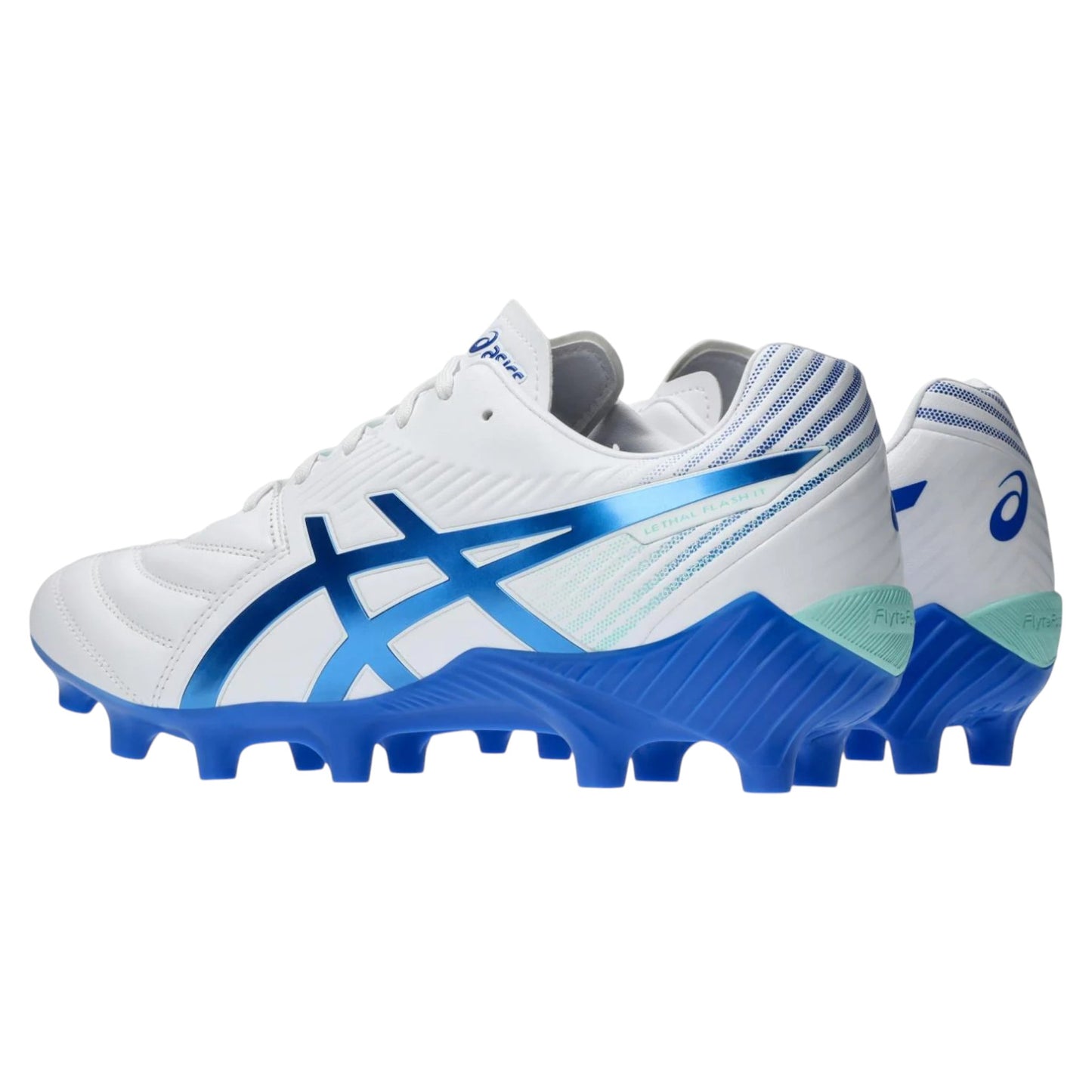 .Asics Mens Lethal Flash IT 3 - WHITE/ILLUSION BLUE - (1111A256.100) - WIB - R2L17