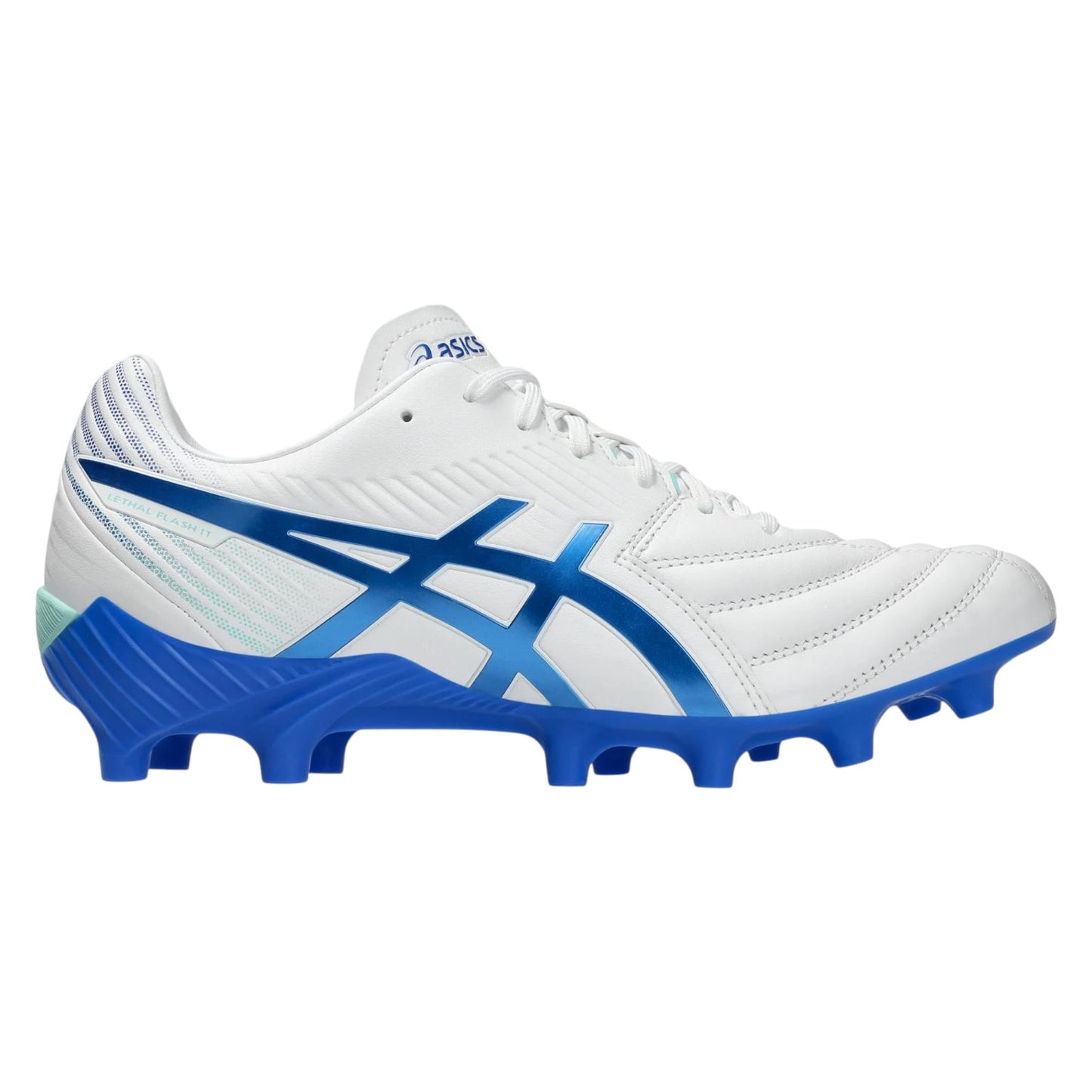 .Asics Mens Lethal Flash IT 3 - WHITE/ILLUSION BLUE - (1111A256.100) - WIB - R2L17