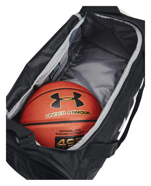 .Under Armour Undeniable 5 SM Duffel Bag - Black/Silver - 40 Litres - (1369222-001) - C25