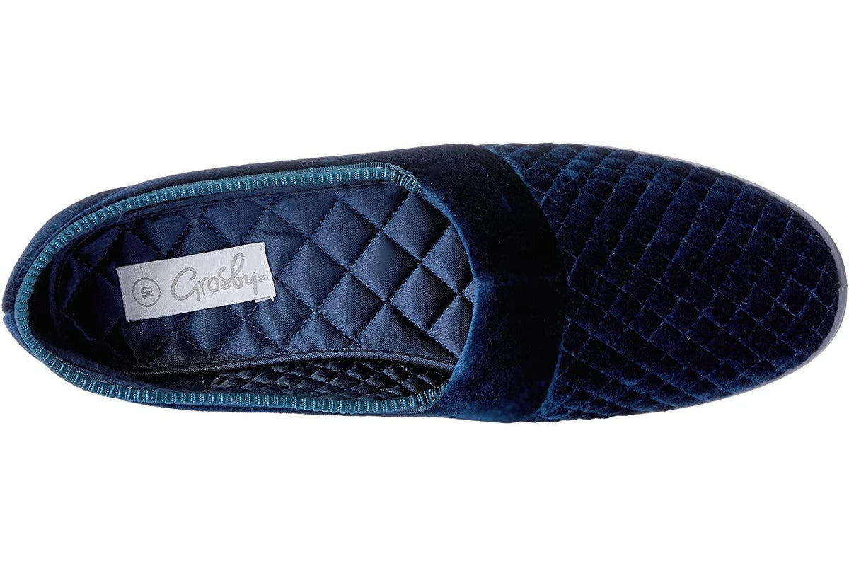 .Grosby Womens MARCY 2 Deep Navy Slippers - DEEP NAVY - (130626) - MRX - F