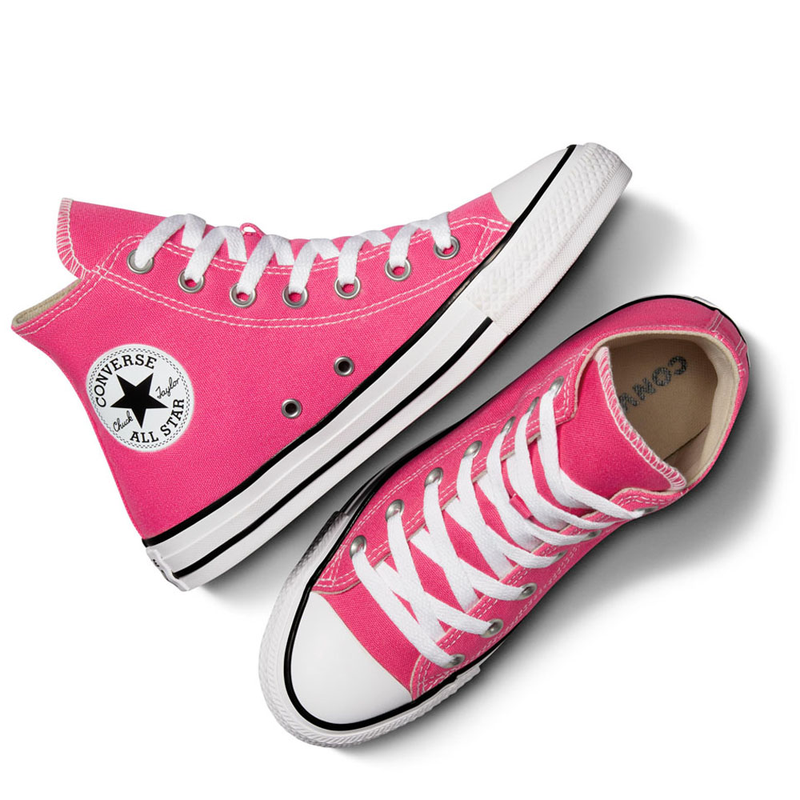 .Converse Chuck Taylor All Star Hi - FUSCHIAPINK/FUSCHIAPINK - (A08136) - FAX - R1L5