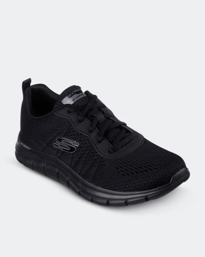 .Skechers Womens TRACK - NEW STAPLE - BLACK/BLACK - (150141.BBK) - DKU - R2L16