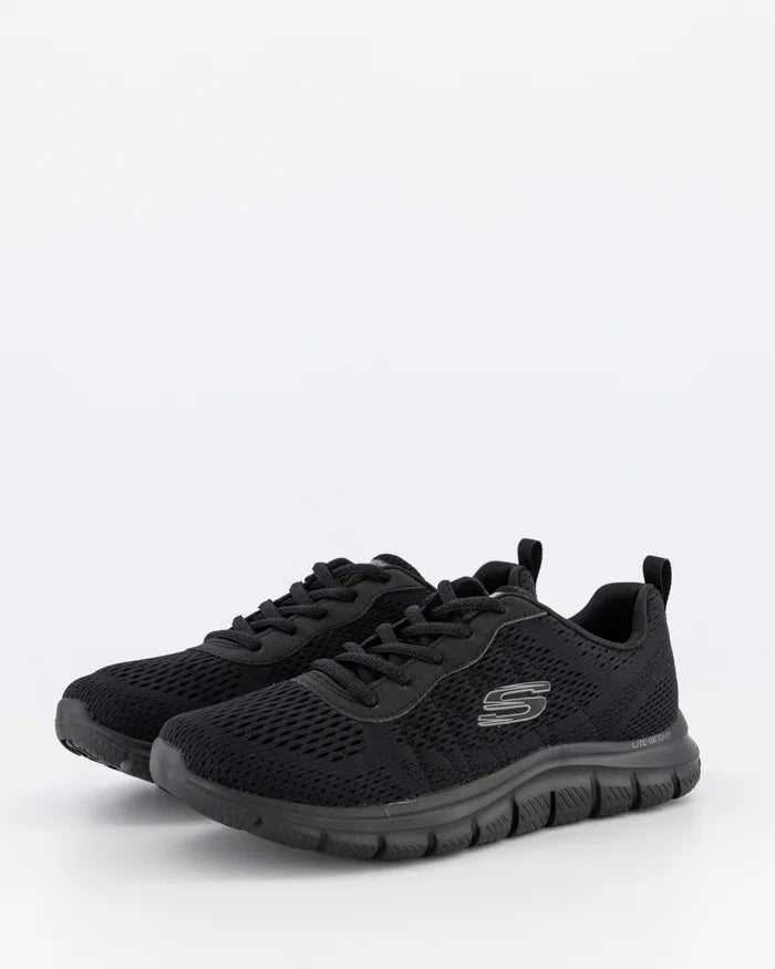 .Skechers Womens TRACK - NEW STAPLE - BLACK/BLACK - (150141.BBK) - DKU - R2L16