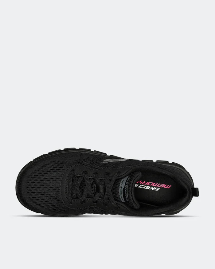 .Skechers Womens TRACK - NEW STAPLE - BLACK/BLACK - (150141.BBK) - DKU - R2L16