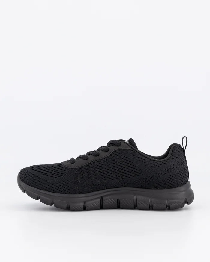 .Skechers Womens TRACK - NEW STAPLE - BLACK/BLACK - (150141.BBK) - DKU - R2L16