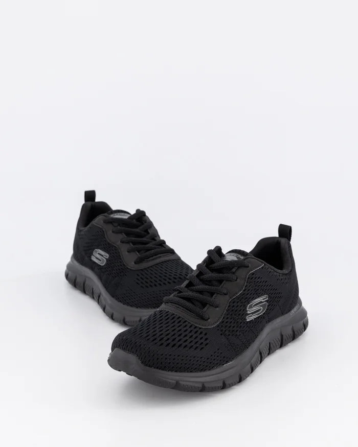 .Skechers Womens TRACK - NEW STAPLE - BLACK/BLACK - (150141.BBK) - DKU - R2L16