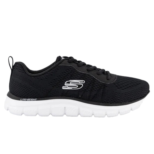 .Skechers Womens TRACK - NEW STAPLE - BLACK/WHITE - (150141.BKW) - DAK - R2L16