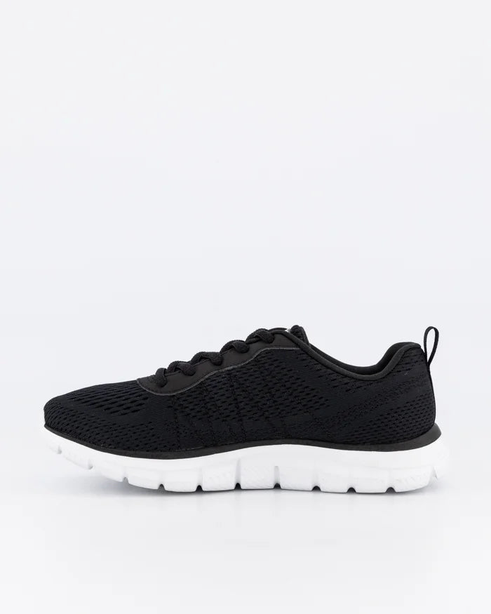 .Skechers Womens TRACK - NEW STAPLE - BLACK/WHITE - (150141.BKW) - DAK - R2L16