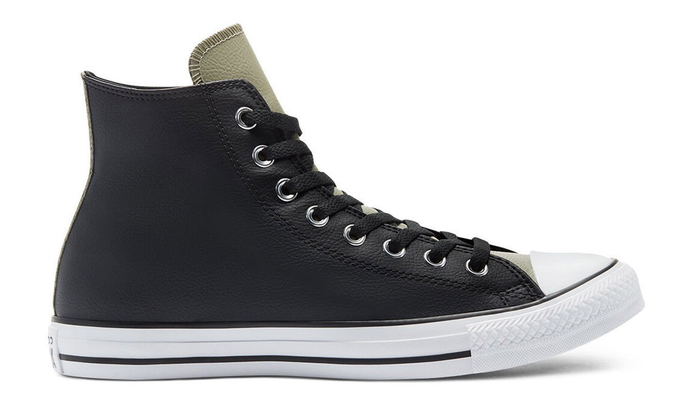 .Converse Chuck Taylor Digital Terrain Hi - BLACK/GREEN/BLACK - ( 170390C ) - CO - R1L7