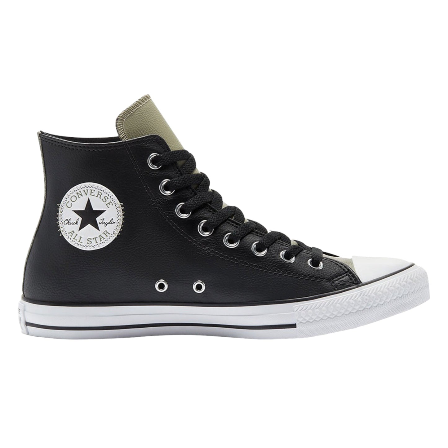 .Converse Chuck Taylor Digital Terrain Hi - BLACK/GREEN/BLACK - ( 170390C ) - CO - R1L7