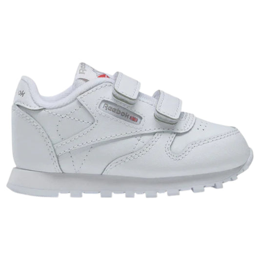 .REEBOK TODDLERS CLASSIC LEATHER 2V - WHITE - (100010355) - LRV - R1L9