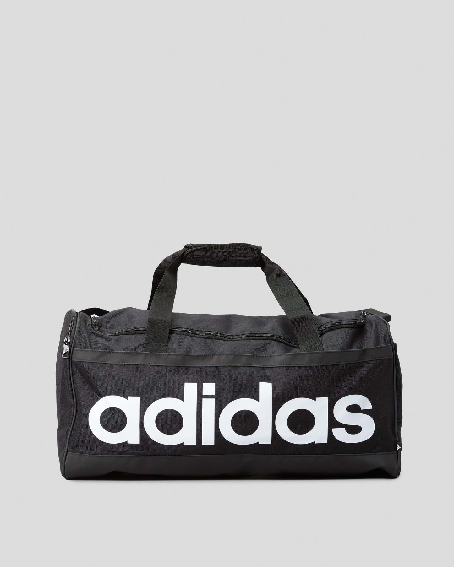 .Adidas Liner Duffel Bag MEDIUM - BLACK/WHITE - ( HT4743 ) - C17