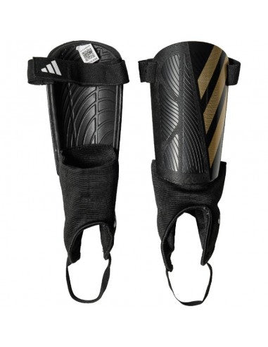 .ADIDAS ADULTS TIRO MATCH SHIN GUARDS - Black/Gold - (IP3997) - F