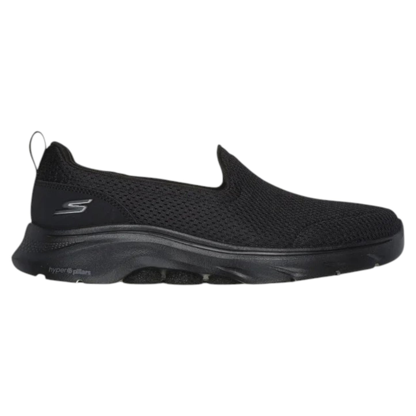 .Skechers Womens GOwalk 7 Razi Wide Fit - BLACK/BLACK - (125209W.BBK) - RZI - R2L16