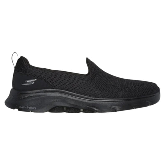 .Skechers Womens GOwalk 7 Razi Wide Fit - BLACK/BLACK - (125209W.BBK) - RZI - R2L16