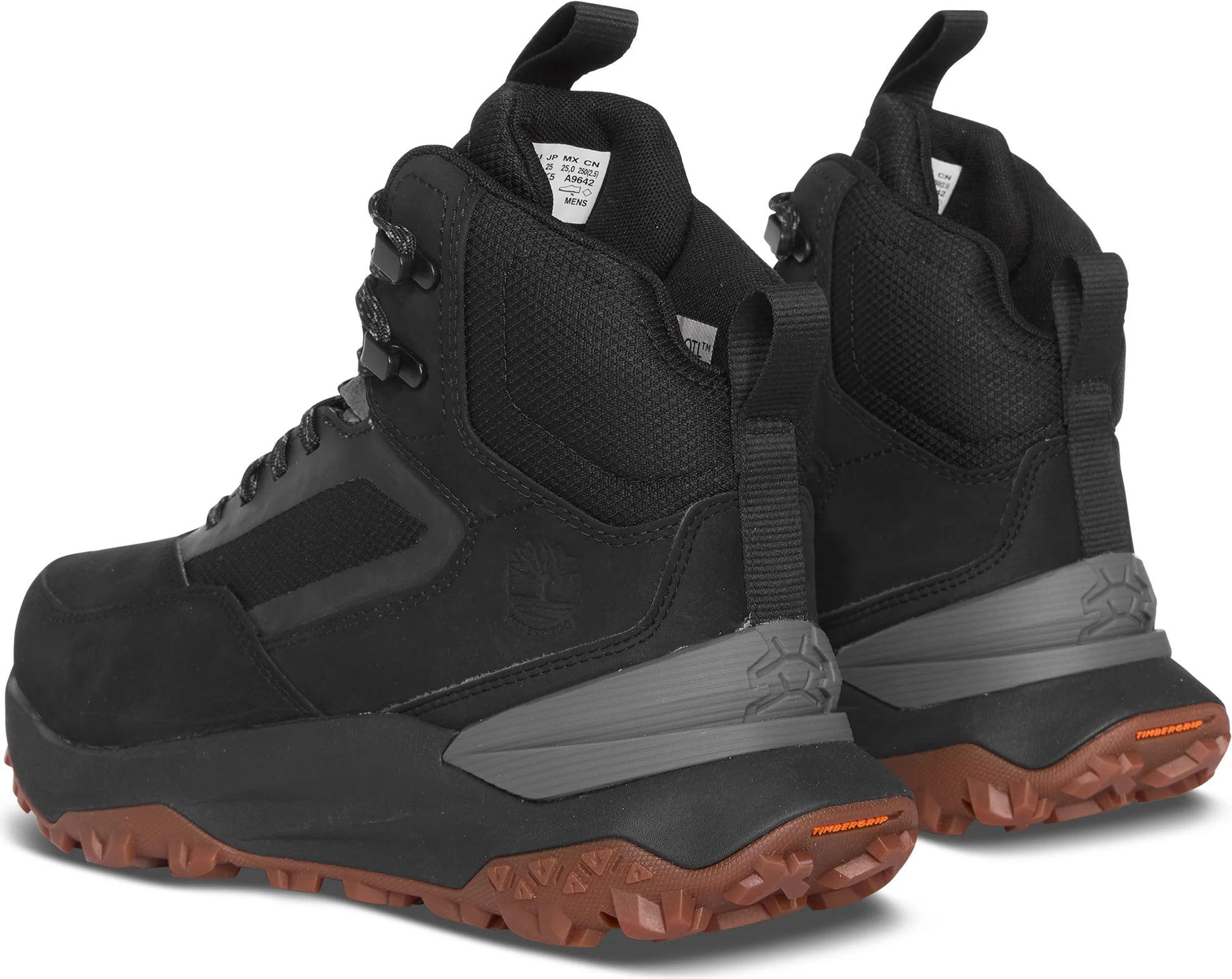 Mens black timberland hiking boots clearance