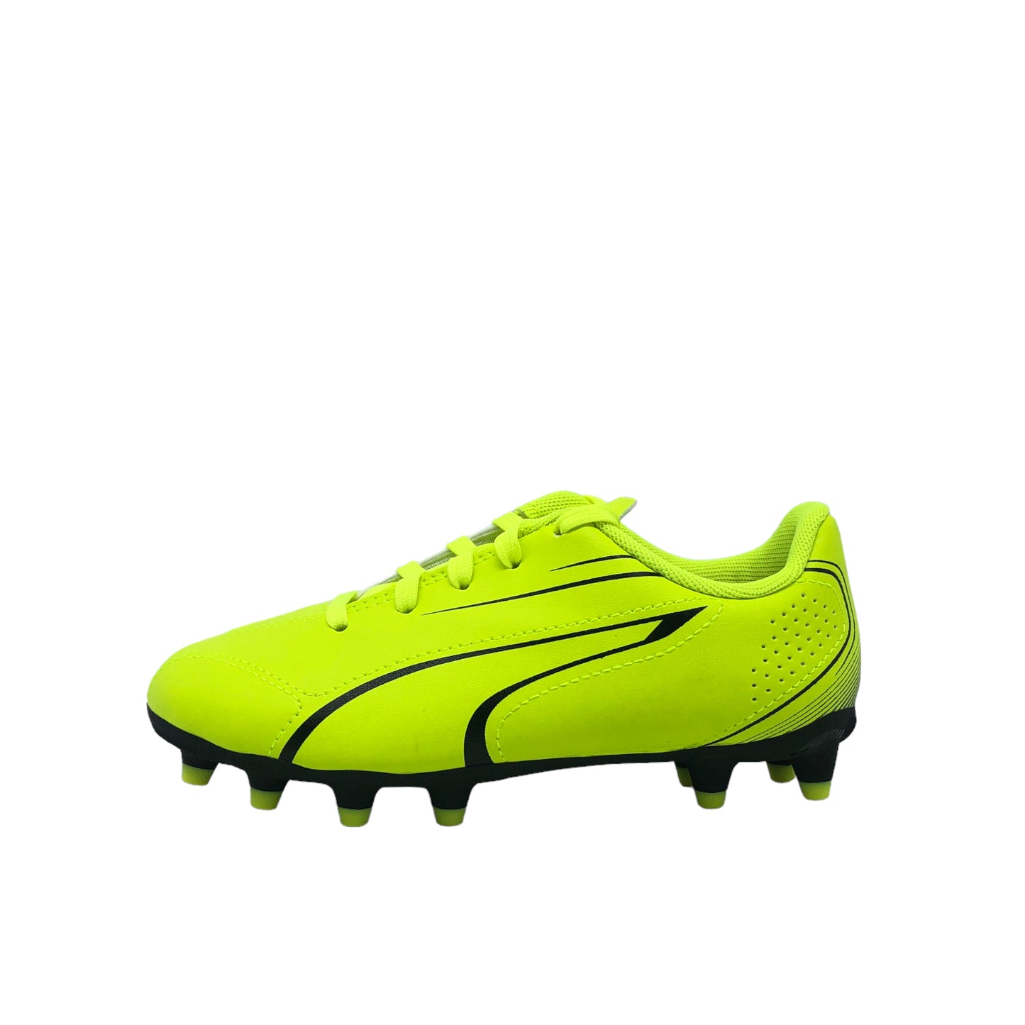 - PUMA VITORIA FG/AG Junior YOUTH Unisex Football Boots ELECTRIC LIME (107486 04) - K92 - R2L17