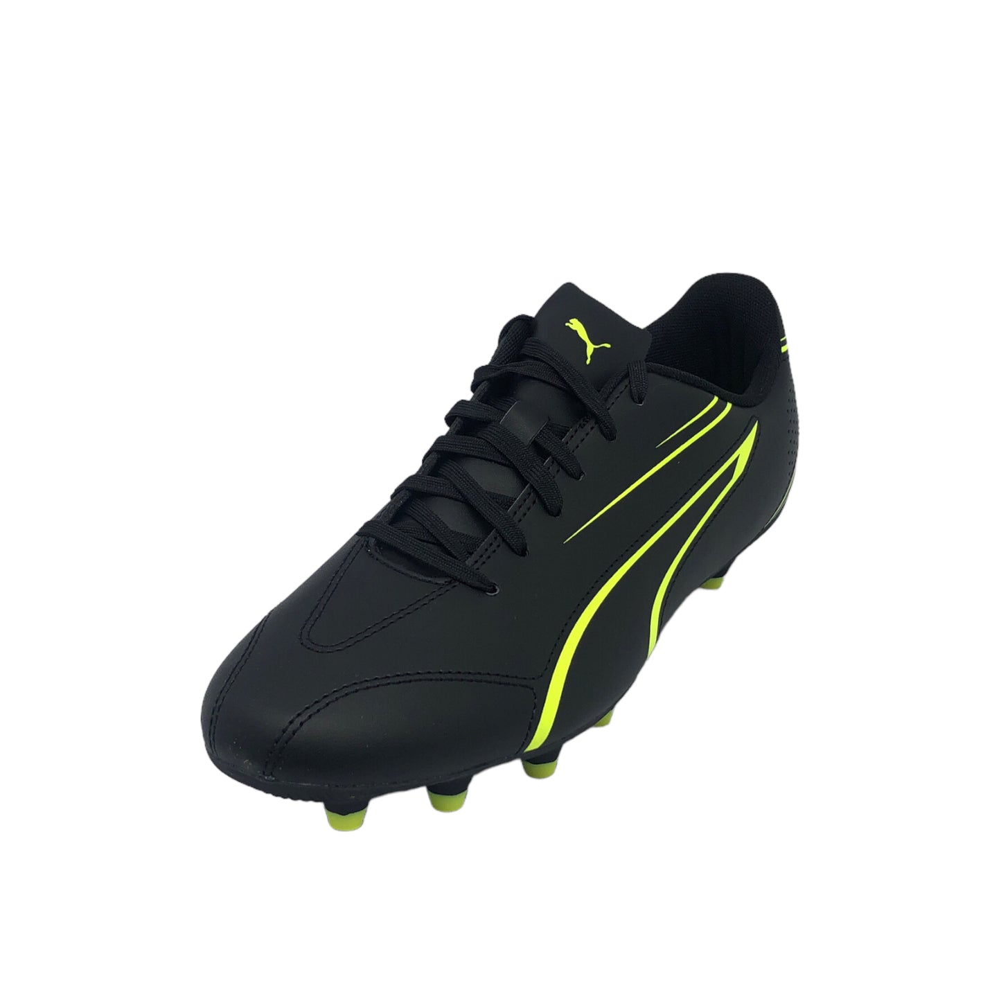- Puma VITORIA FG/AG Men's Football Boots Black/Electric Lime - (107483 03) - ZX4 - R2L17