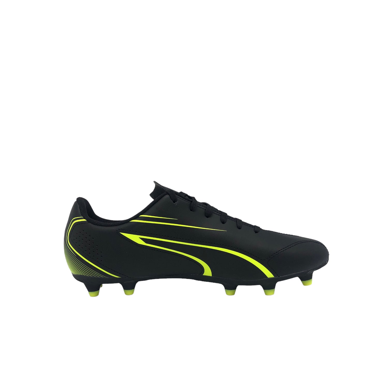 - Puma VITORIA FG/AG Men's Football Boots Black/Electric Lime - (107483 03) - ZX4 - R2L17