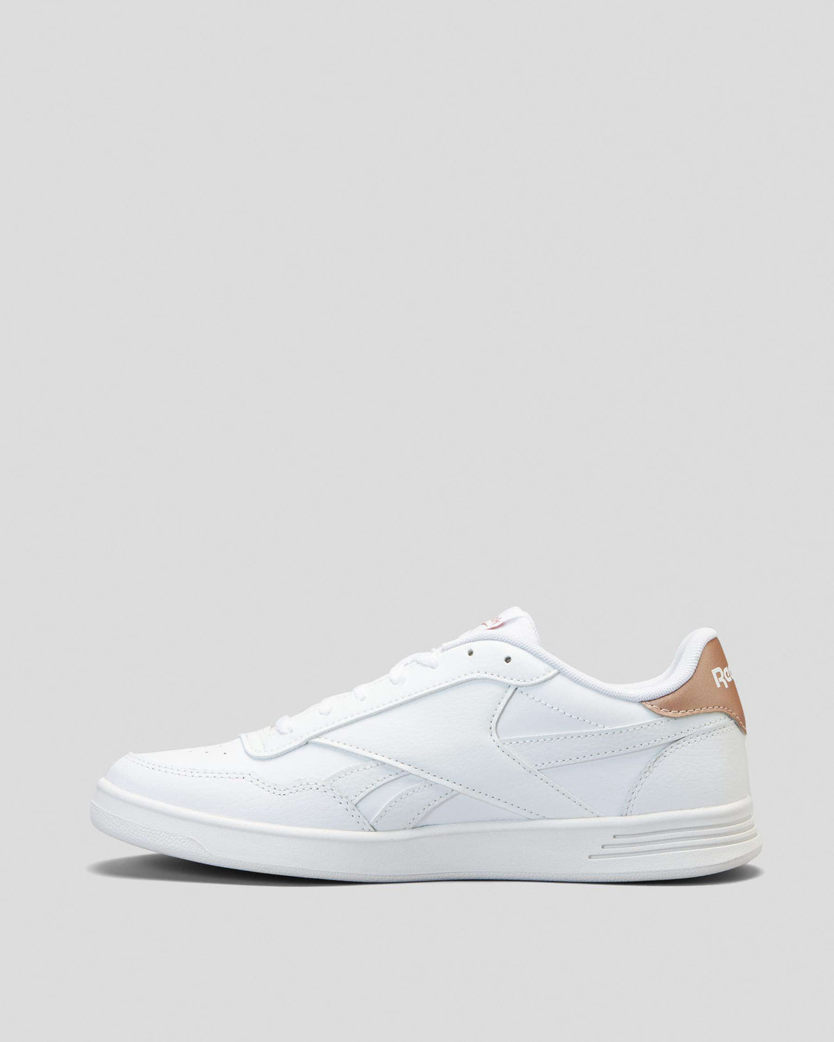 Rose Gold Reebok .Reebok Womens Court Advance - White/Rose Gold - (100033847) - RCA - R ...