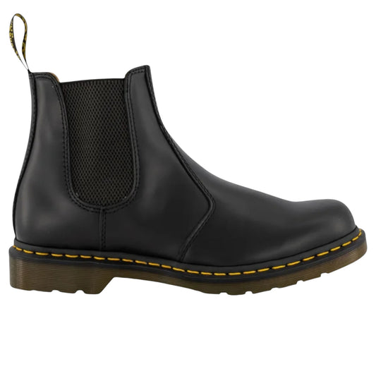 .Dr Martens 2976 YS CHELSEA BOOT BLACK SMOOTH Leather Mens & Womens - (CH1) - R2L15