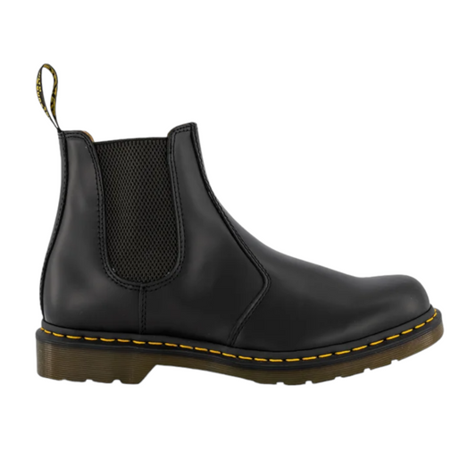 - Dr Martens 2976 YS CHELSEA BOOT BLACK SMOOTH Leather Mens & Womens - (CH1) - R2L15
