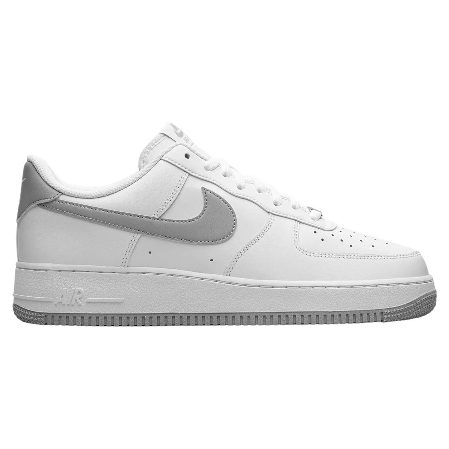 .NIKE MENS AIR FORCE 1 '07 - WHITE/GREY - (FJ4146 100) - L5 - L/P