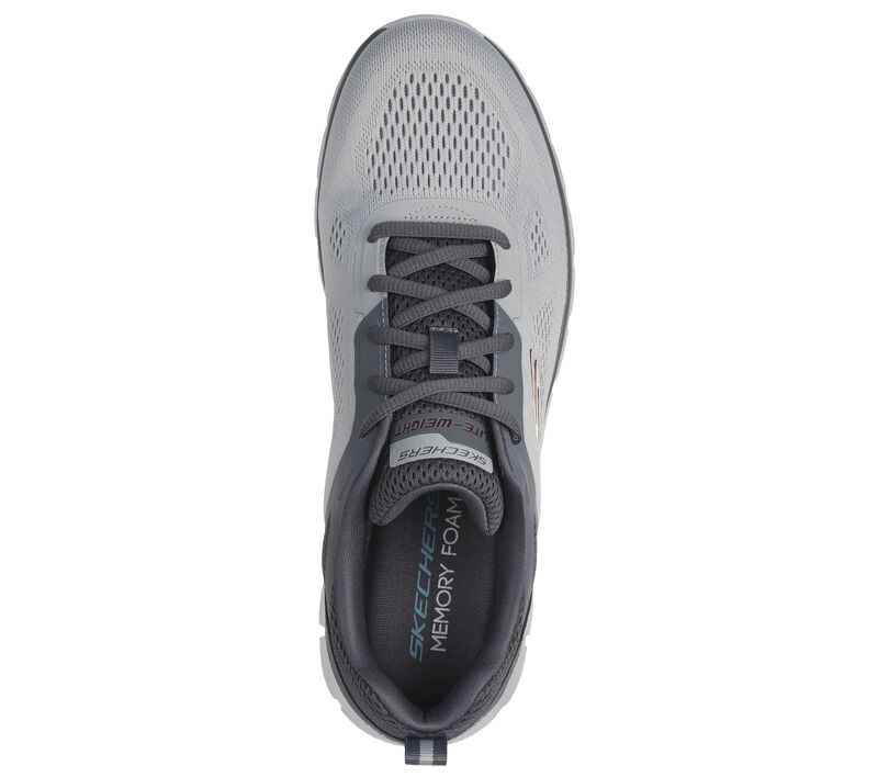 .Skechers Mens Track Broader WIDE FIT - ( 232698W.GYCC ) - SKY - R2L15