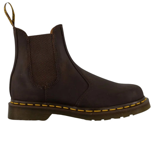 .Dr Martens 2976 YS CHELSEA BOOT DARK BROWN CRAZY HORSE Leather Mens & Womens - (CH2) - R2L15