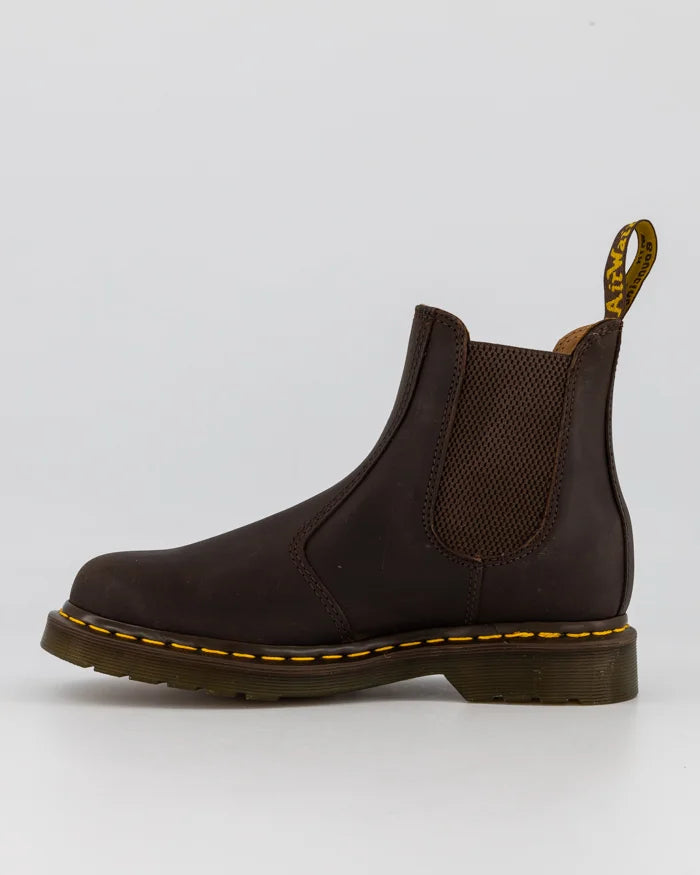 - Dr Martens 2976 YS CHELSEA BOOT DARK BROWN CRAZY HORSE Leather Mens & Womens - (CH2) - R2L15