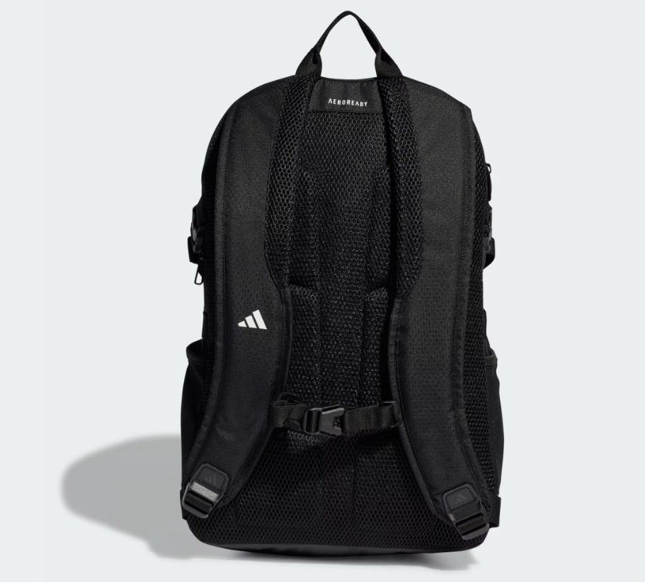 .ADIDAS ESSENTIALS 3-STRIPES PERFORMANCE BACKPACK - BLACK/WHITE - (IP9878) - C21