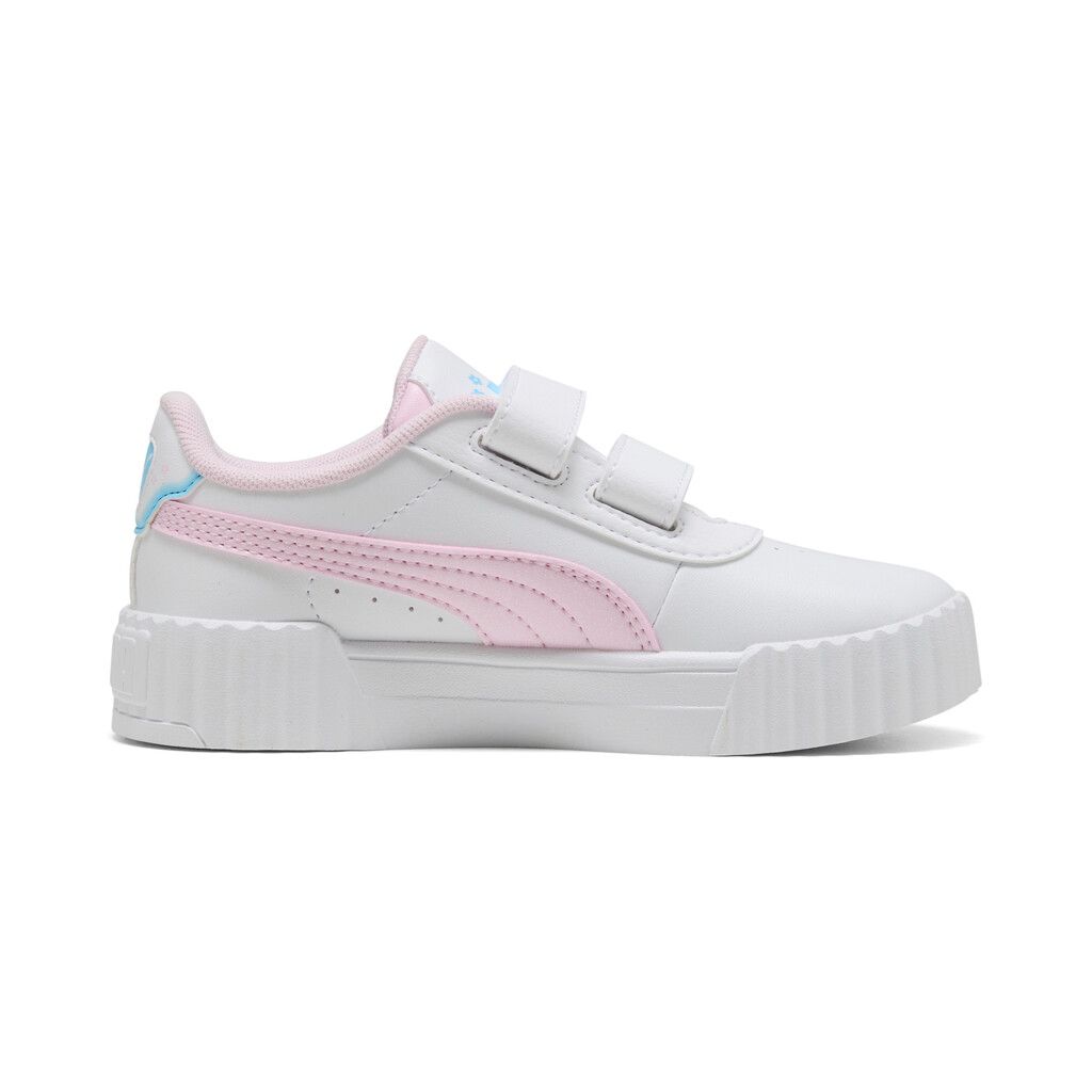 .PUMA TODDLER CARINA 3.0 JELLY HEAVEN - WHITE/PINK - (405056-01) - CL3 - R1L9