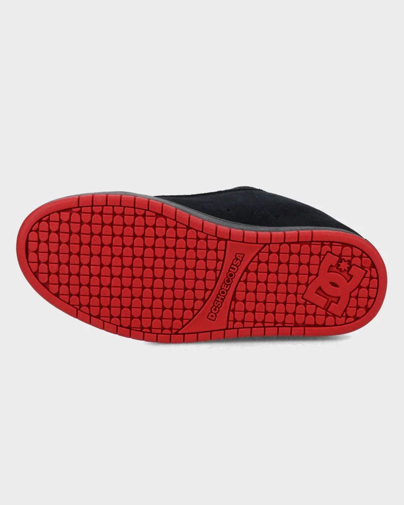 .DC Mens Court Graffik Sneakers - DARK GREY/RED - (300529-022) - GRF - R2L14