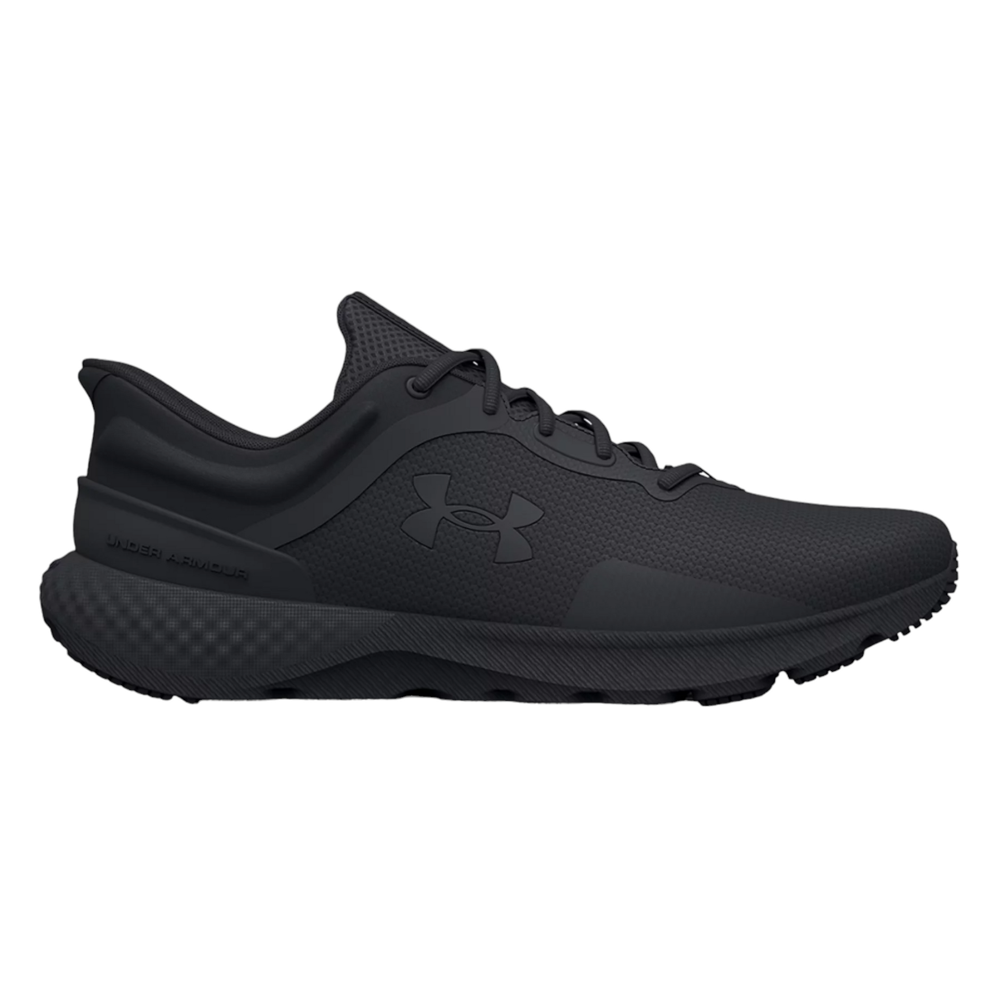 Under armour online mens black sneakers