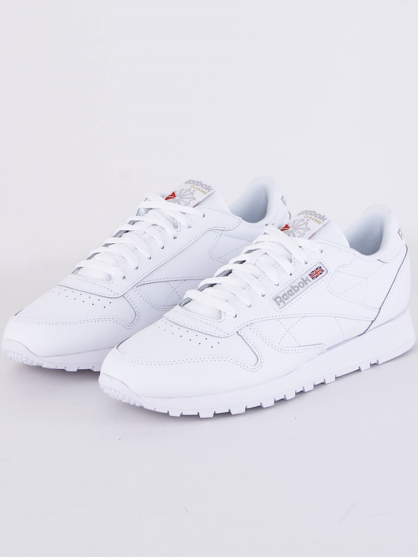.Reebok Kids Classic Leather - WHITE - (100010471) - WWC - R1L5