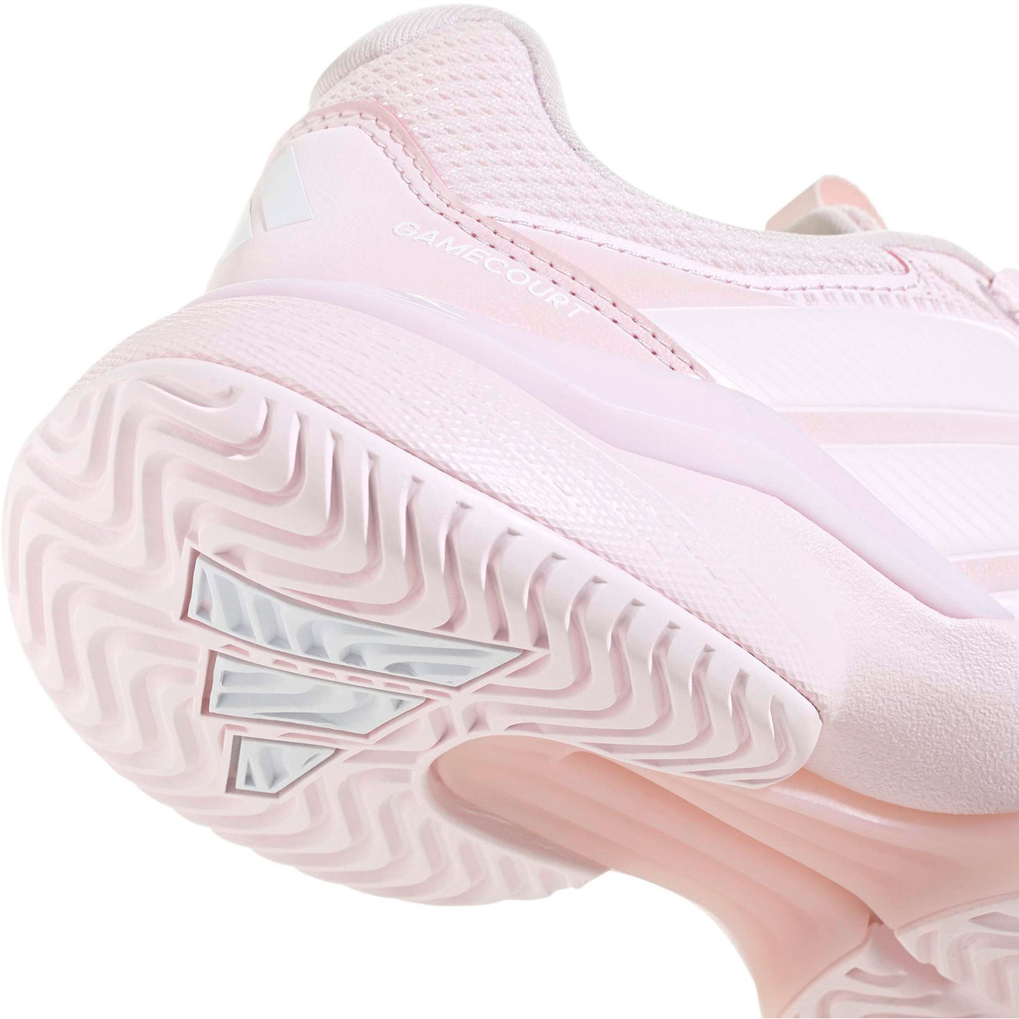 .Adidas GameCourt 3 All Court Tennis / Netball Shoes - PINK/WHITE - (KI3599) - K6 - R2L14