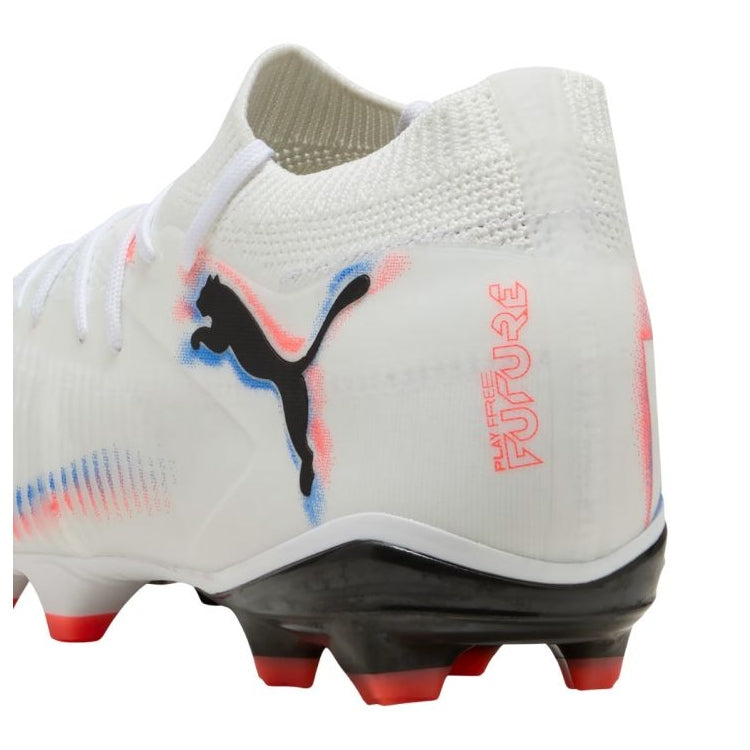 .PUMA FUTURE 8 MATCH FG/AG Boots - WHITE/BLACK/RED - (108593-01) - RJ8 - R2L17
