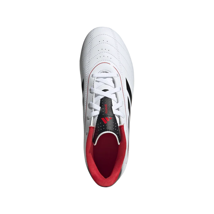 .Adidas Kids Goletto IX Firm/Multi-Ground Boots - WHITE/RED - (IH0106) - WGX - R2L17