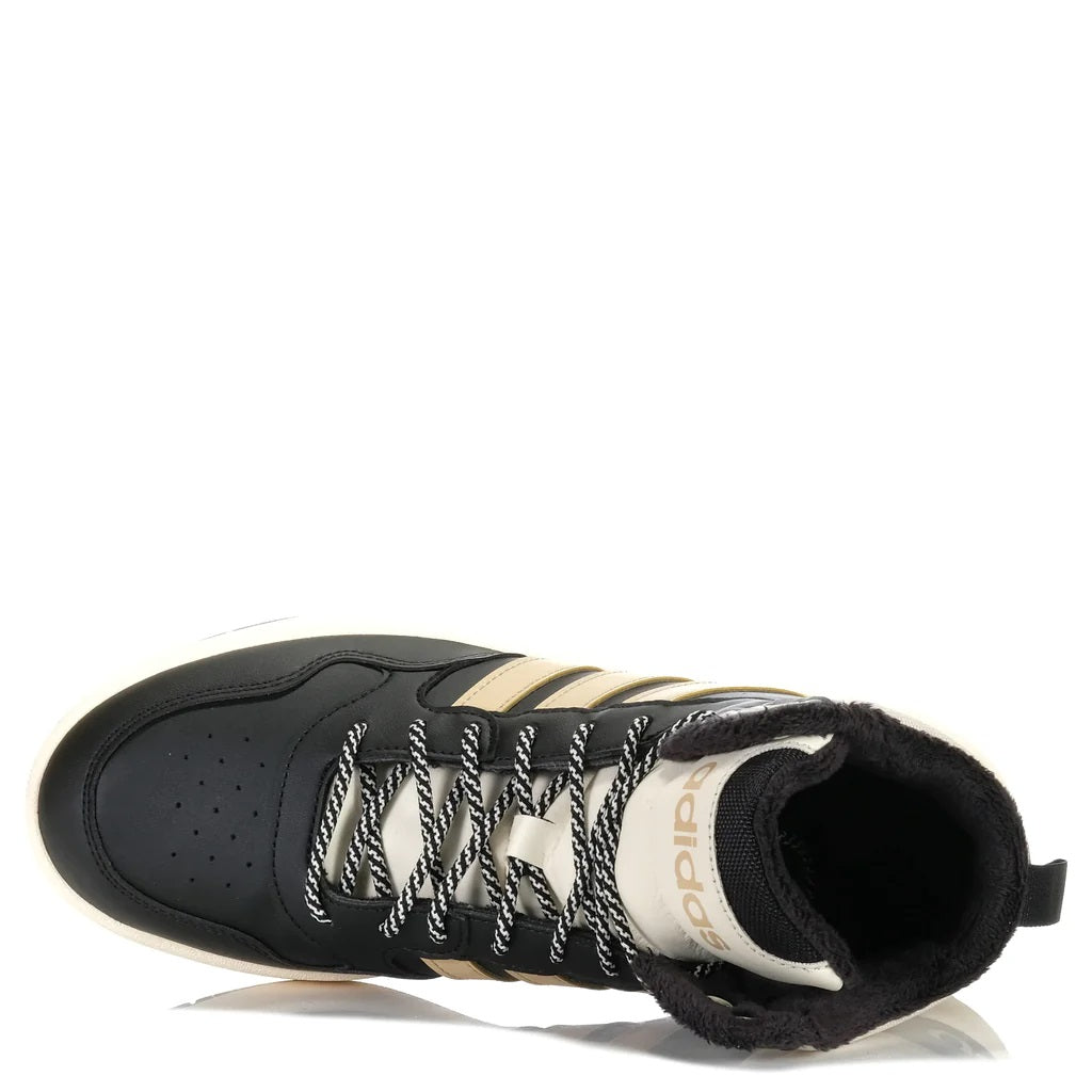 - Adidas Mens Hoops 3.0 mid black/beige/wonder white - (IG7927) - OPS - R2L13