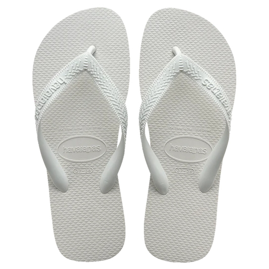 .Havaianas Mens Top Flip Flop - WHITE - (TOP-0001) - HV12 - F