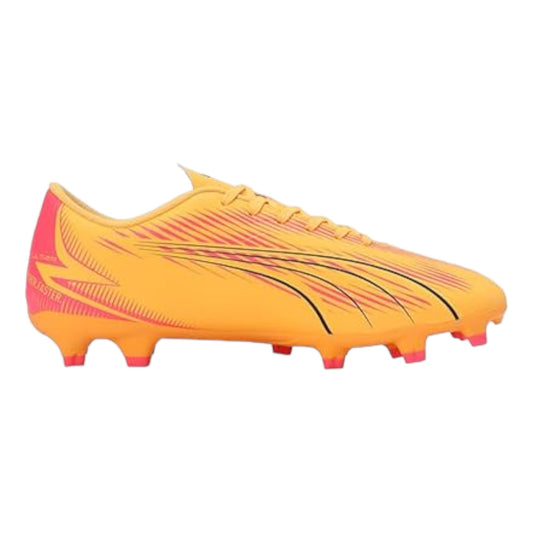 .PUMA ULTRA PLAY FG/AG Junior YOUTH Boots - Sun Stream/Black/Sunset Glow - (107775 03) - SUN - R2L17