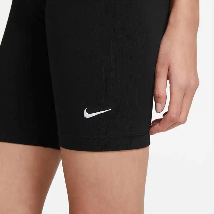 .Nike Womens Essential Mid Rise Bike Shorts - (CZ8526-010) - SV2 - F