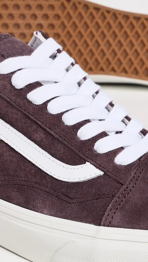 .Vans Old Skool Pig Suede Port Brown (VN000D7ZGR.BRN) - PT - R1L6