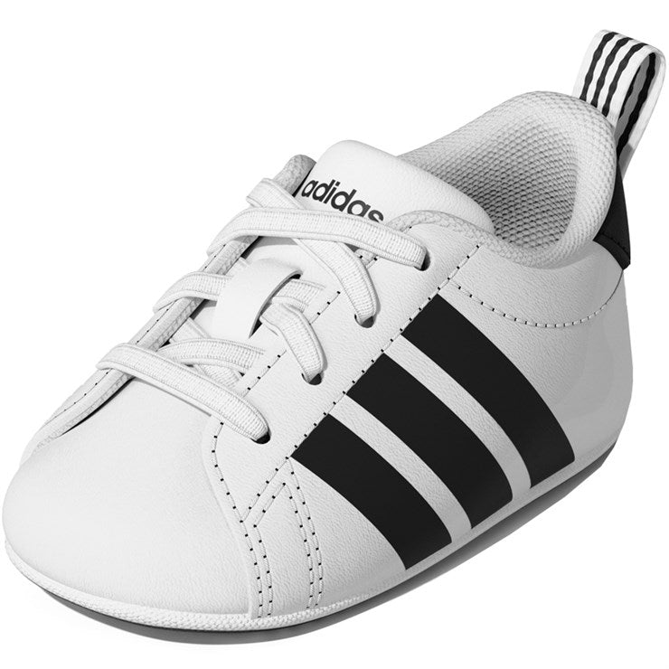.Adidas Grand Court Crib White/Black/White  - (KI8216) - B - R1L8