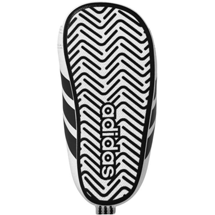 .Adidas Grand Court Crib White/Black/White  - (KI8216) - B - R1L8