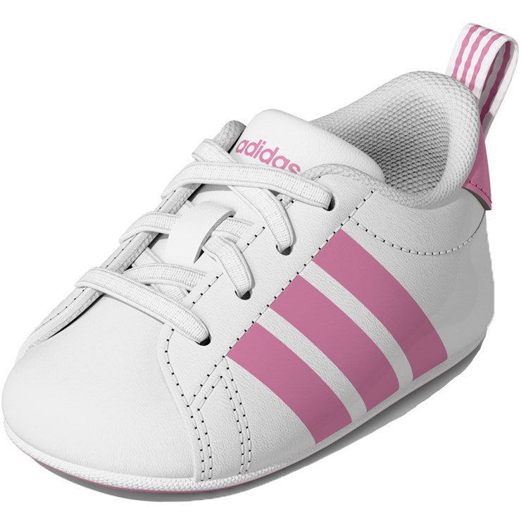 .Adidas Grand Court Crib White/Pink/White  - (KI8217) - P - R1L8