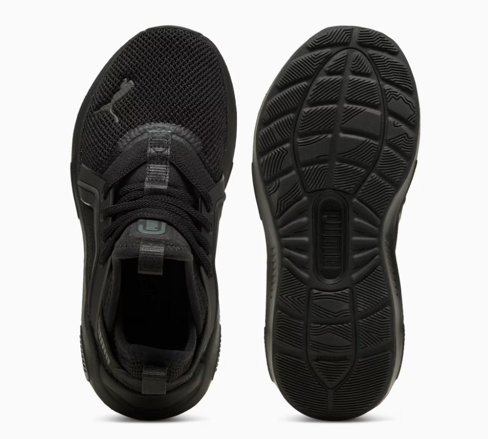 .Puma Kids Soft Enzo 5 AC PS - Black/Grey - (401511-01) - EL5 - R1L10
